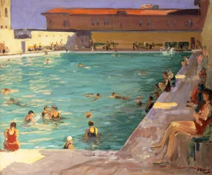 Het volkszwembad, Palm Beach